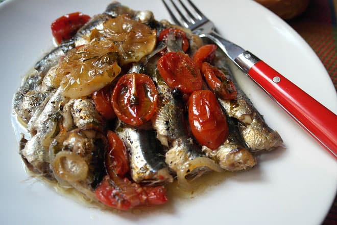 Baked Sardines Hot and Spicy