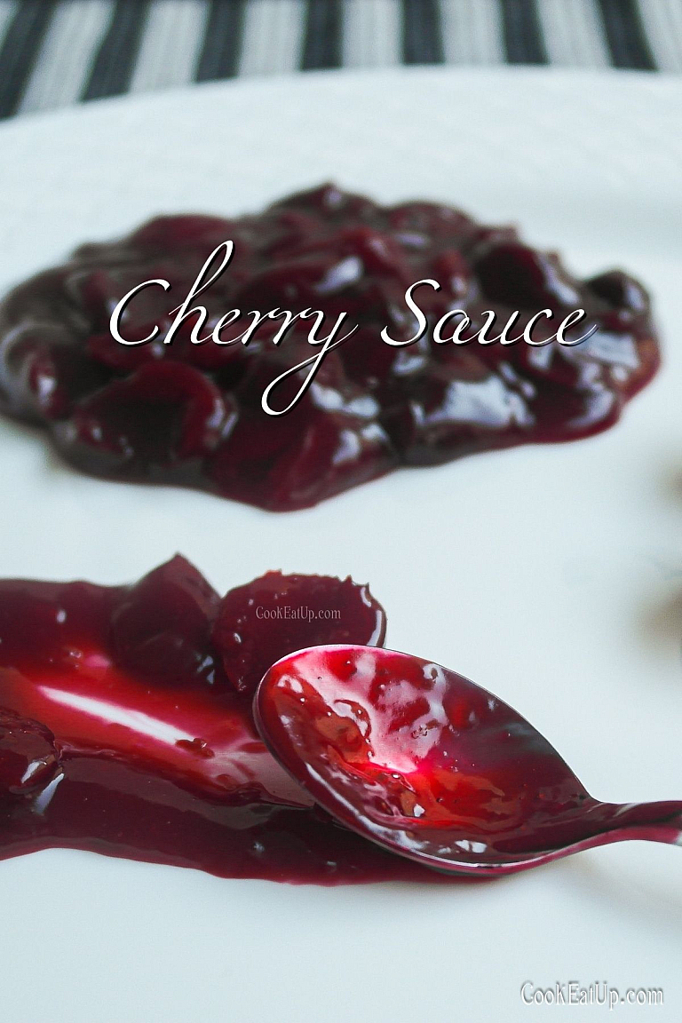 Rich cherry sauce recipe